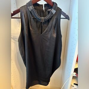 Black casual blouse size: 8
